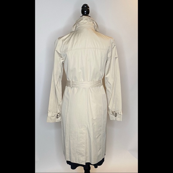 Michael Michael Kors Double Breasted Trench Coat - Picture 3 of 9